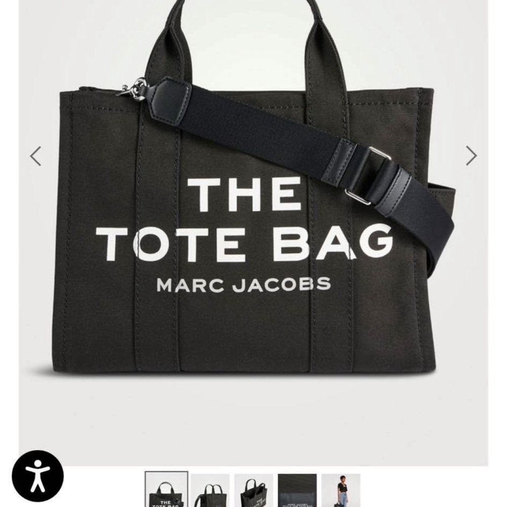 Marc Jacobs Black Tote Bag